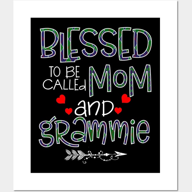 Blessed To be called Mom and grammie Wall Art by Barnard